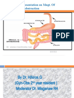 Fetal Bowel Obstruction