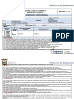 Planificacion Curricular Anual 4to Año 2022-2023