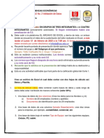 ACTIVIDAD CALIFICABLE No. 2 Validación de Datos: Excel Aplicado A Ciencias Económicas