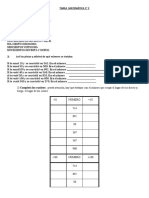 Tarea Matemática 3