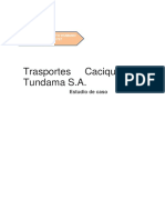 Estudio de Caso. Transportes Cacique Tundama S