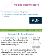 1.4 Segments and Their Measures