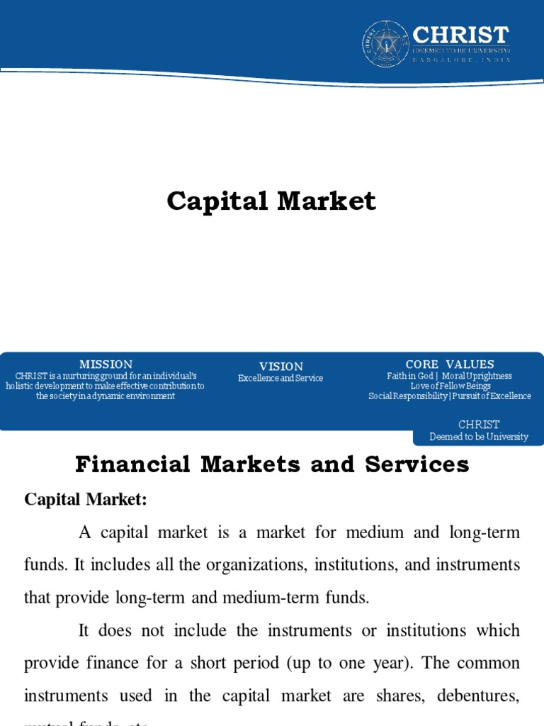 Unit 2 - Capital Market | PDF | Financial Markets | Stock Exchange