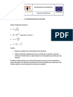 Matemáticas II Funciones Estudio Representación