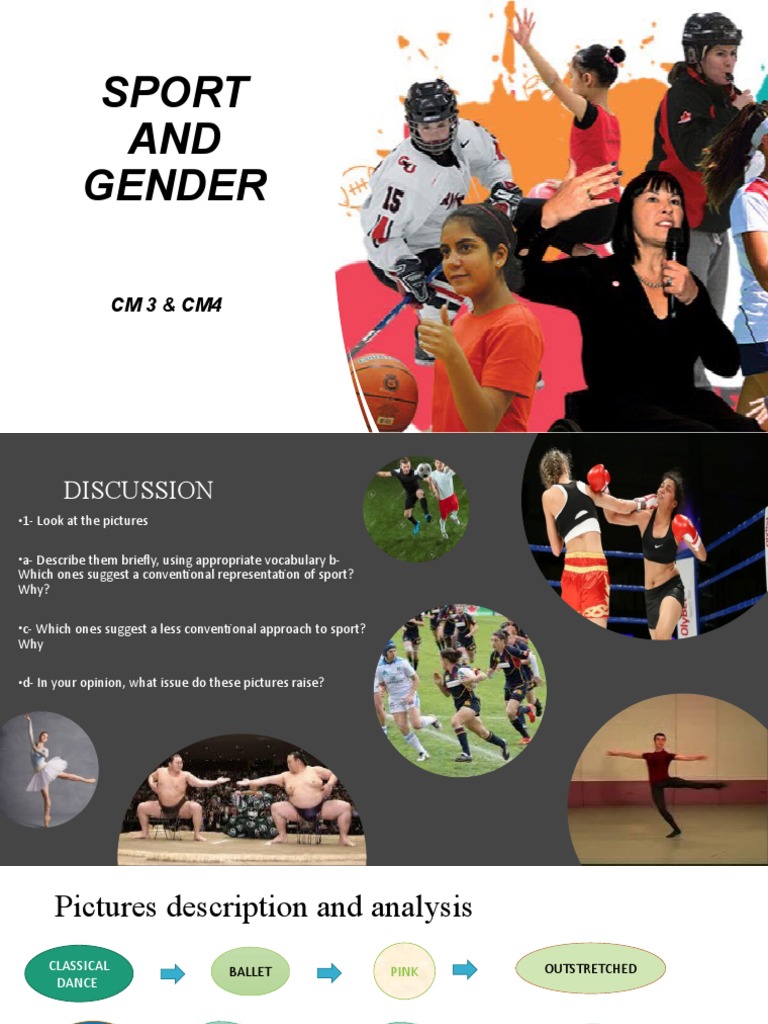 Sport and Gender - CM4 - 1 | PDF | Gender | Gender Studies