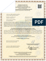 Certify That: Jahir Alexis Cruz Badillo: Certificado Emitido A Traves de PR - Gov
