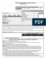 Solicitud de Permiso de Licencia de Construccion CD. Juarez PDF