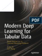 Modern Deep Learning For Tabular Data