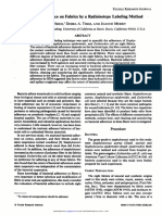 Bacterial Adherence On Fabrics by A Radioisotope Labeling Method PDF