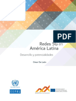CEPAL Redes 5G en América Latina - Desarrollo y Potencialidades