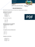 HOJA DE TRABAJO No. 1 CALCULO PDF