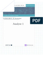Analyse1 - Les Suites, T.A.F Et DL Partie 2 (2023)