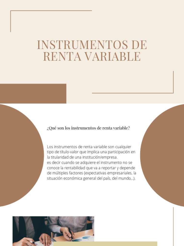 Instrumentos De Renta Variable: Las Acciones Y Los Adr – TFLMXN