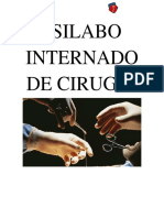 SILABO INTERNADO DE CIRUGIA Febreroa Abril 2019