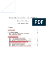 Tutorial Introducci On A Git Y Github: Indice