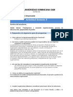 Actividad Semana 5 Gestión Empresarial