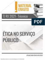 Ética No Serviço Público TJ RJ 2021 (Técnico)