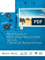 U Ruptura y Reconstruc Ciencia Arg PDF