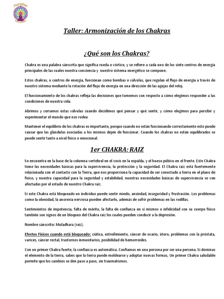 Armonización de Chakras y Cuarzos | PDF | Amor | Color
