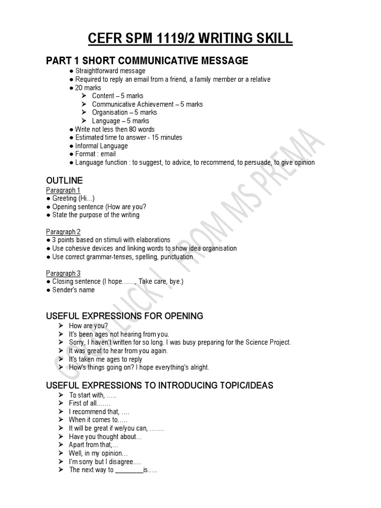 Writing part 1 2 and 3 final reference notes download free pdf