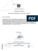 DELEGADO DE SEGURIDAD Y SALUD EN EL TRABAJO - iWISH QUITO (MARZO 2023) PDF