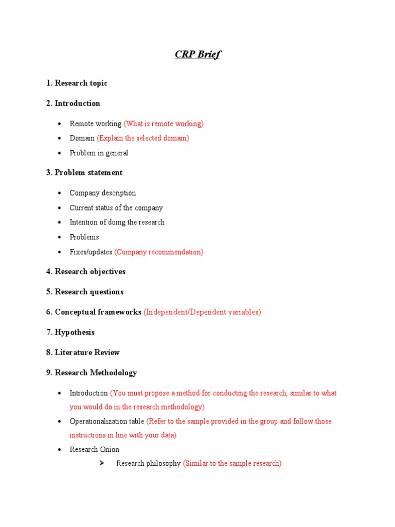Remote Work Research Methodology Guide | PDF