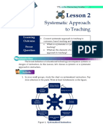 TTL Lesson 2 Systematic Approach To Teaching