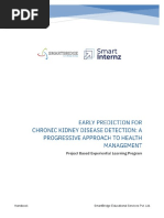 Early Prediction For Chronic Kidney Disease Detection A Progressive Approach To Health Management