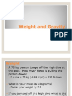 Weight and Gravity