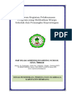 Laporan Kegiatan Pelaksanaan Program Yang Melibatkan Warga Sekolah Dan Pemangku Kepentingan