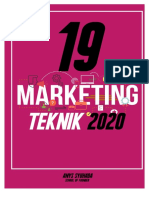 19 Marketing Teknik 2020