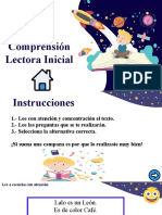 Comprensión Lectora Inicial