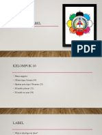 Materi Label Kelas 9 B Kelompok 10