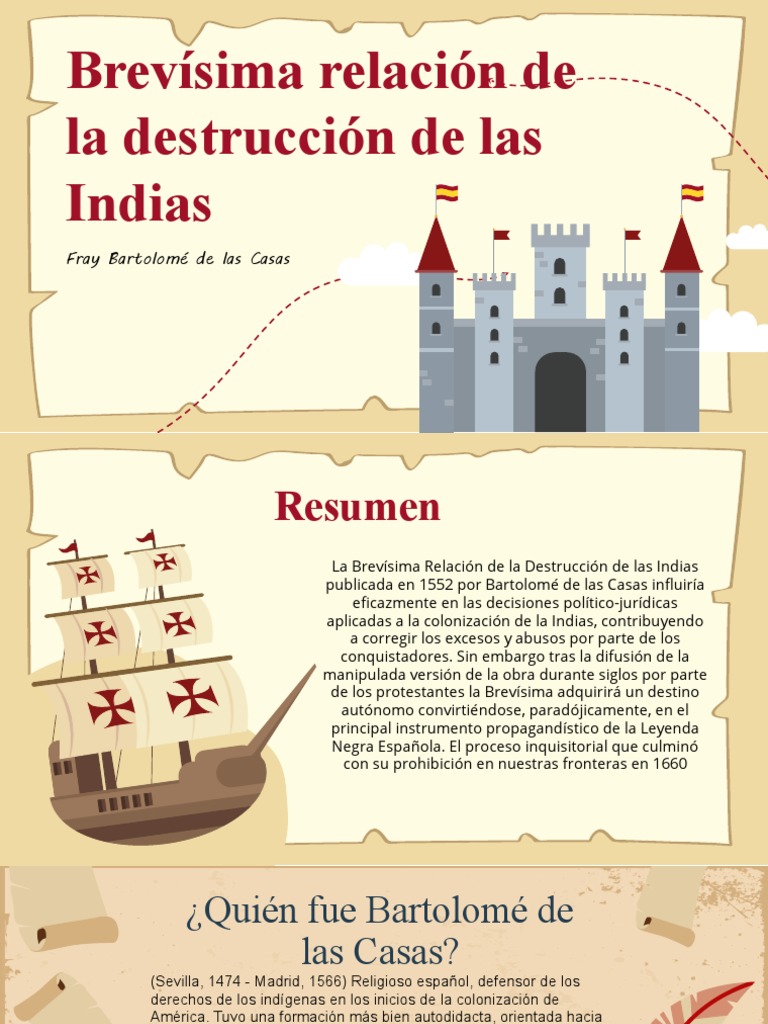 Brevísima Relación de La Destrucción de Las Indias | PDF