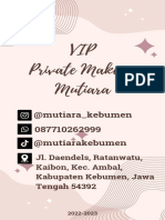 Private Class Makeup Mutiara PDF