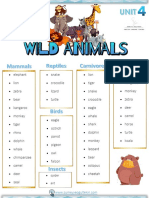 Major Animal Types