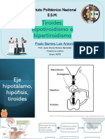 Tiroides, Hipotiroidismo, Hipertiroidismo PDF