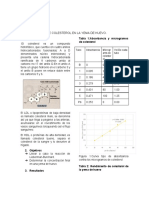 Determinación de Colesterol en La Yema de Huevo