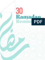 30 Ramadan Reminders PDF