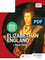 Aqa Gcse History Elizabethan Emgland