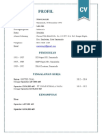 Template CV Word 2022