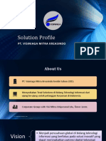 Solution Profile 2020 - PT. Visiniaga Mitra Kreasindo PDF