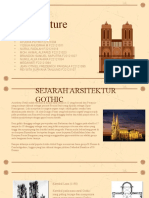 Perkembangan Arsitketur (Gothic Architecture)