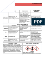 Hoja de Seguridad - Benceno