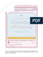 Stay With Me Numbered Notation B1ueok