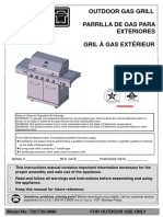 Outdoor Gas Grill Parrilla de Gas para Exteriores Gril À Gas Extérieur