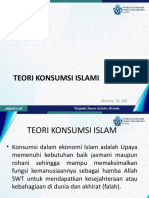 M-4 Teori Konsumsi Islam