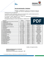 EDITAL DE NOTIFICAÇÃO n0 058/2021 do Instituto Água e Terra