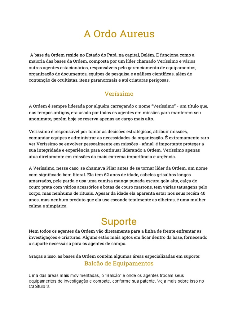 Ordo Realitas PDF