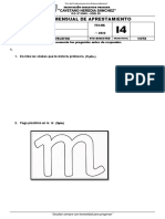 Exámen Mensual Iv Apresta Iv Bimestre.